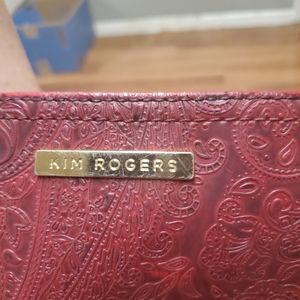 Kim Rogers hand tooled leather purse